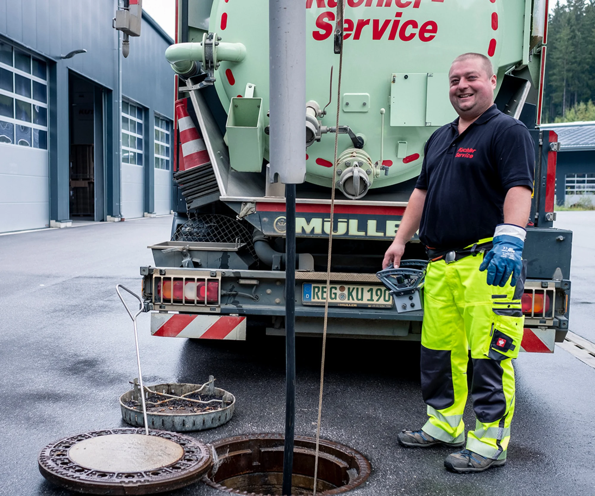 TV Kanaluntersuchung in Schorndorf mit Kameratechnik